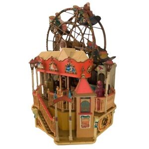 Vintage 1988 Enesco The Majestic Ferris Wheel Calliope Music Motion Lights